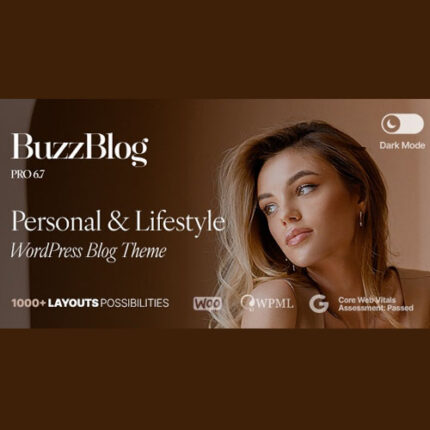 Personal & Lifestyle WordPress Blog Theme