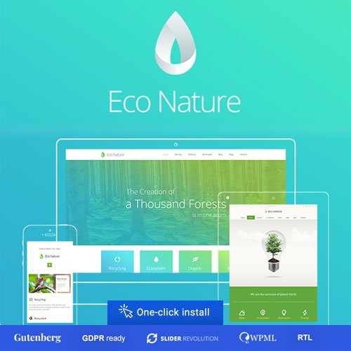 Eco-Nature-Environment-Ecology-WordPress-Theme Eco Nature Theme