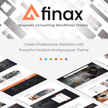 Finax Theme | Responsive Business Consulting WordPress Theme