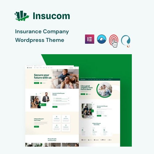 Insucom Insurance WordPress Theme