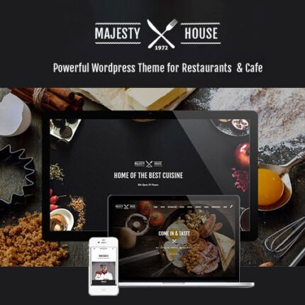 Majesty Theme – Restaurant WooCommerce WordPress Theme