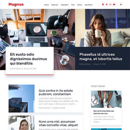 Magnus WordPress Theme