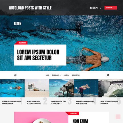 Risen WordPress Theme