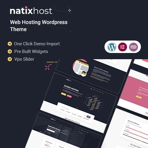 Web Hosting WordPress Theme