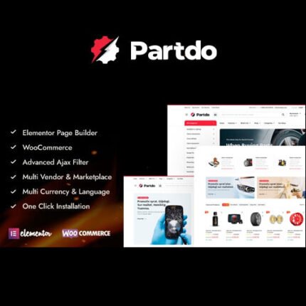 Partdo Theme – Auto Parts and Tools Shop WooCommerce Theme