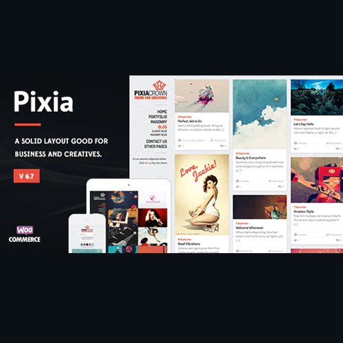 Pixia-Showcase-WordPress-Theme Showcase WordPress Theme