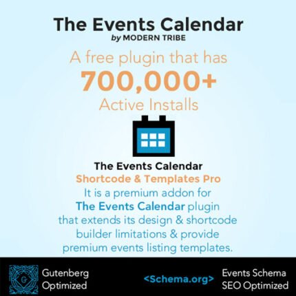 Events Calendar Shortcode