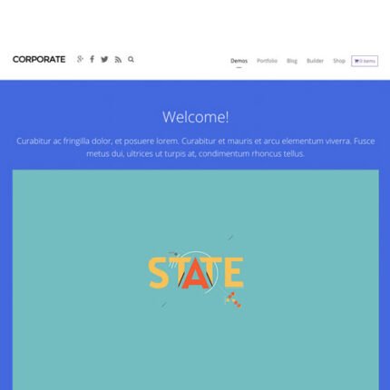 Corporate WordPress Theme