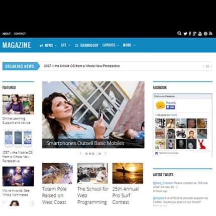 Magazine WordPress Theme