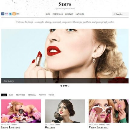 Simfo WordPress Theme