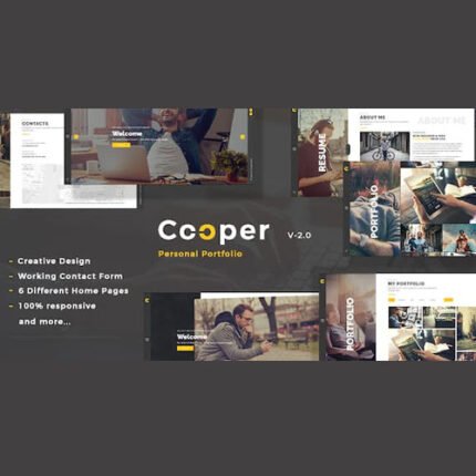 Personal Portfolio WordPress Theme