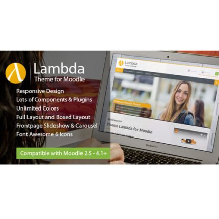 Lambda Theme – Responsive Moodle Theme