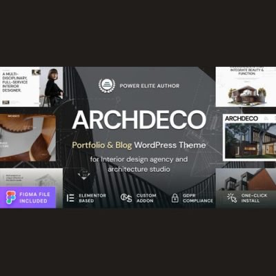 Archdeco – Architecture & Interior Design Agency Portfolio WordPress Theme