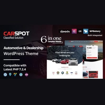 CarSpot – Dealership WordPress Classified Theme