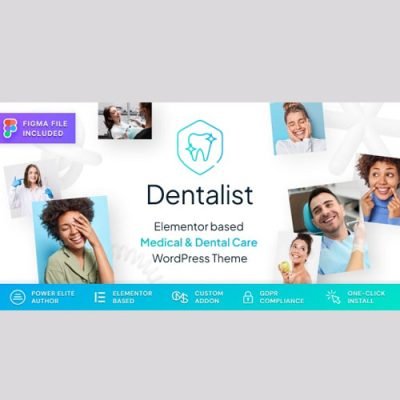 Dentalist – Medical and Dentist WordPress Theme