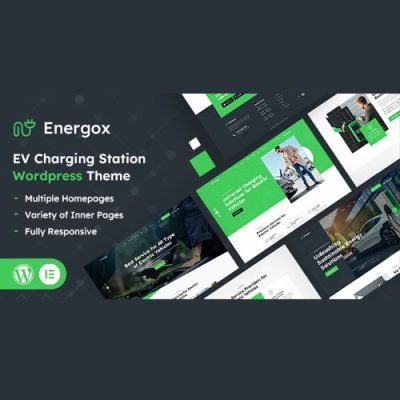 Energox | EV Charging Station WordPress Theme