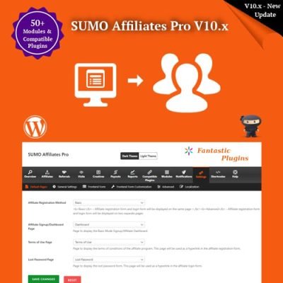 SUMO Affiliates Pro – WordPress Affiliate Plugin