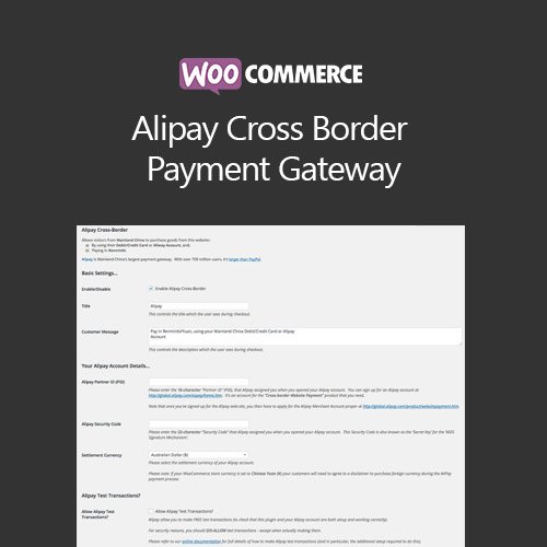 WooCommerce-Alipay-Cross-Border-Payment-Gateway WooCommerce Alipay Cross Border Payment Gateway