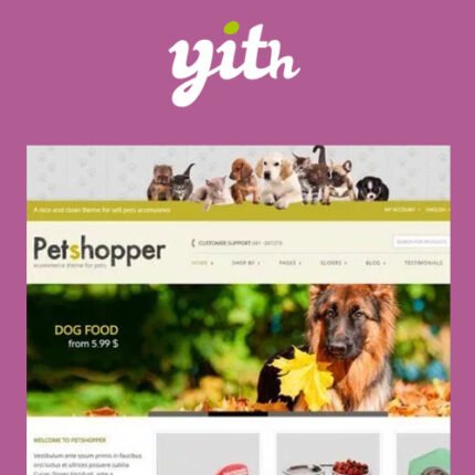 YITH Petshopper – E-Commerce Theme for Pets Products